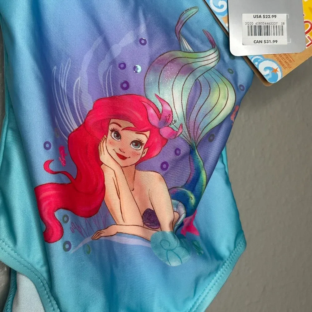 DISNEY STORE LITTLE MERMAID ARIEL SWIMSUIT